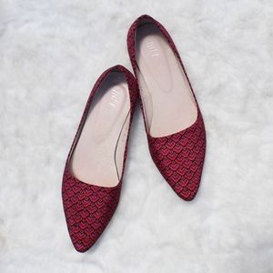 J. Jill Patterned Skimmer Flats